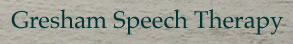 Link to Gresham Speech Therapy website